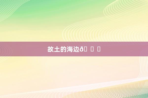 故土的海边🌊