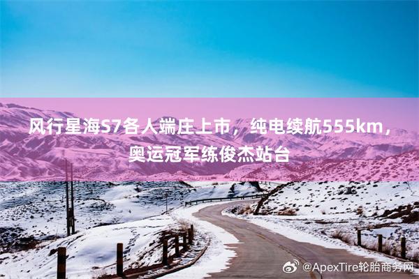 风行星海S7各人端庄上市，纯电续航555km，奥运冠军练俊杰站台